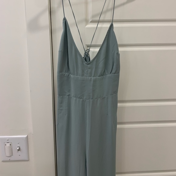 Sage green jumpsuit from Abercrombie - Picture 2 of 2